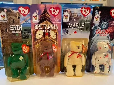 Beanie Babies - McDonald's International Bears (Full Set) • $1250