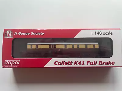 N Gauge SocietyGWR Collett K41Full Brake Coach. • £10.99