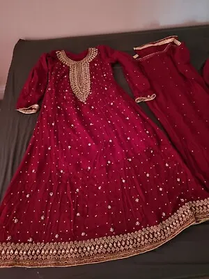 Asian Pakistani Indian Wedding/party Wear Dress • £25.80