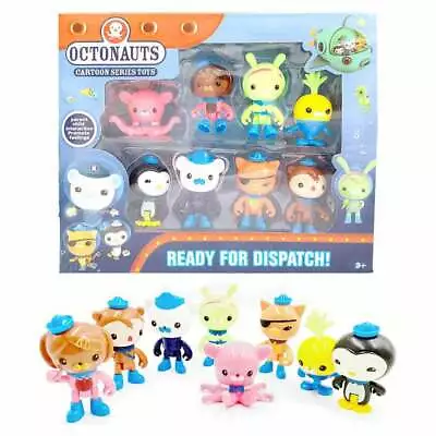 8x/Pack The Octonauts Action Figure Doll Of Barnacles Peso Kwazii Crew Toy Gift • $37.68