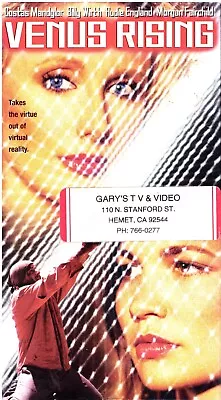 VENUS RISING- Morgan Fairchild Costas Mandylor- Virtual Reality & Murder VHS LN • $10.95