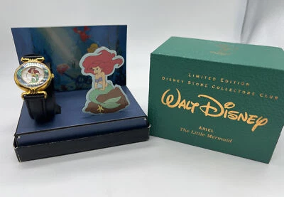 $75.99 • Buy Disney Store Little Mermaid Ariel Limited Edition Collector’s Watch