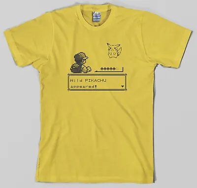 $10.95 • Buy Pokemon Battle T Shirt Authentic Nintendo Gameboy Ash Pikachu Videogame Rpg New
