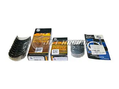 ACL Race Rod Main + Thrust Bearings For Honda D16A1 D16Y5 D16Y7 D16Y8 D16Z6 STD • $120.99