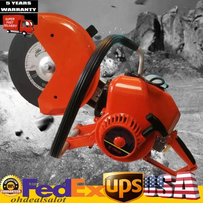 $239 • Buy 6.8HP Disc Petrol Demolition Saw Concrete Cut Off Dry Demo Road Cutter Device