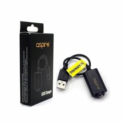 £8.99 • Buy 2x Genuine Aspire USB Charger For Any Kangertech EVod & EGo-T Fast Charging