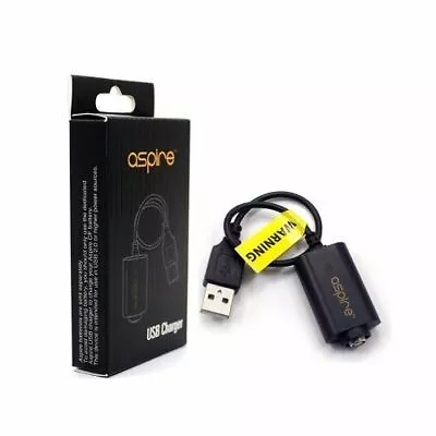 2x Genuine Aspire USB Charger For Any Kangertech EVod & EGo-T Fast Charging • £8.99