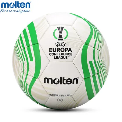 Football Molten UEFA Conference League Match Ball Soccer Size 5 • $109.89