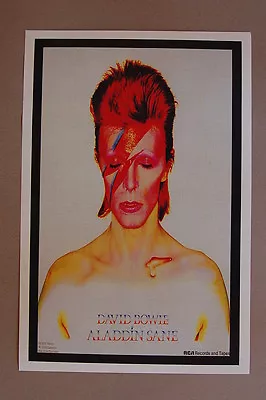 $4.50 • Buy David Bowie Aladdin Sane Concert Tour Poster 1973--