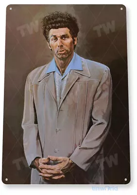 TIN SIGN Kramer Wall Art TV Décor Art Picture Portrait Photo A810 • $10.25