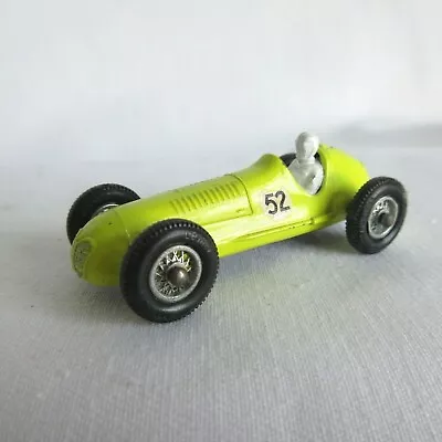 VTG MBX LESNEY ENGLAND 1:64 DIE-CAST 60s #52 MASERATI 4CLT 1948 YELLOW NEAR MINT • $88.96