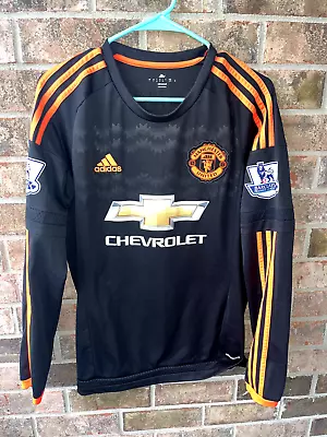 Anthony Martial Adidas Manchester United Chevrolet Soccer Jersey Mens Medium • $29.95