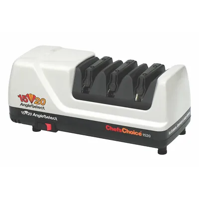 Chef’s Choice 1520 AngleSelect Diamond Hone Electric Knife Sharpener - White • $393.80