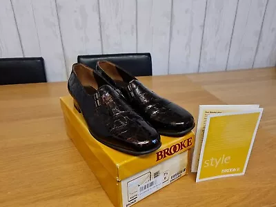 £3.95 • Buy Ladies Brooke Van Edith Shoes Size 7.5 E. Bronze Patent. 