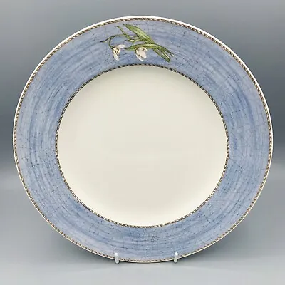 £24.95 • Buy Wedgwood Queens Ware  Dinner Plate - Sarah Garden - “Snowdrop Galanthus Nivalis”
