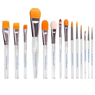 Mehron Paradise AQ Makeup Brush Face Paint Professional Performance Quality Tool • $9.45