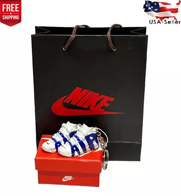 Nike Air 3d Mini Shoe Keychain Single Or Pair  (Free Box And Bag With Only Pair) • $9.99