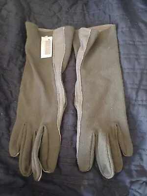 HAWKEYE ARMY FLYER'S GLOVES SUMMER TYPE GS/FRP-2 SIZE: 10   New With Tag • $10.50