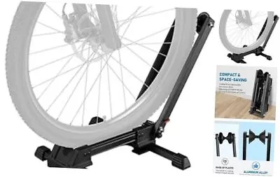  Folding Bike Stand Floor - Mountain & Road Bicycles Indoor Outdoor 1 Pack • $43.28