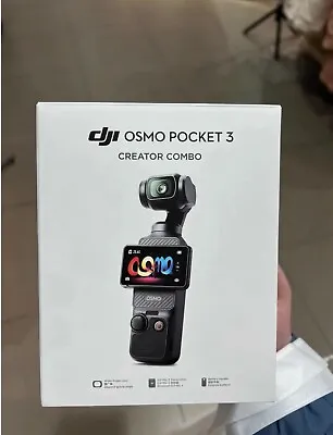 DJI Osmo Pocket 3 Creator Combo With Box (New) • $1376.55