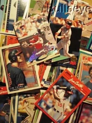 WE MUST SELL 25 ASSORTMENTS! Cleveland Indians 100 Vintage Baseball Cards • $14.95