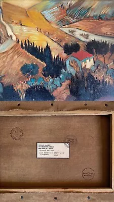 Vincent Van Gogh   Painting On Canvas - Dimensions: 9.84 X 13.78 IN • $500