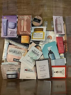 60 Pc Mixed Lot Of High End Beauty Deluxe/Travel/Sample Skincare Makeup Hair New • $75