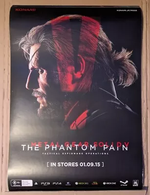 Official Metal Gear Solid V Retail Promo Poster • $31.54