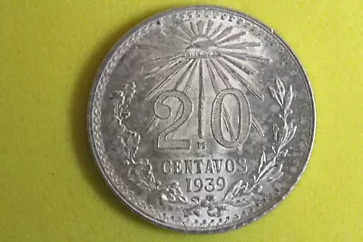 Estate Find 1939 - Mexico 20 Centavos! #n03560 • $7