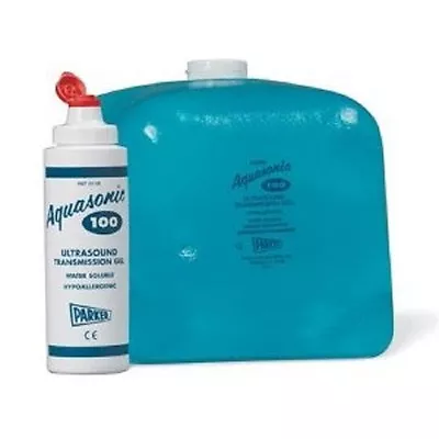 (2Pack) PARKER LABS AQUASONIC 100 ULTRASOUND GEL 5 LITER W /BOTTLE FREE SHIPPING • $63.99