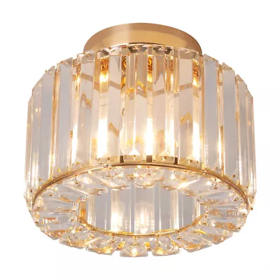 Modern Crystal Ceiling Light Chandelier Pendant Lights LED Living Room Bedroom • £33.99