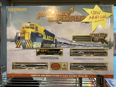 SUPPORT SMALL SHOPS Bachmann  N  McKinley Explorer Electric Toy Train New 24023 • $195