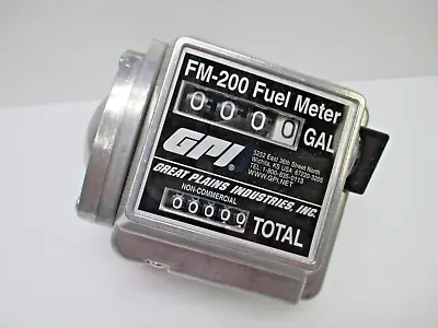 Gpi Mechanical Disk Fuel Meter 4 To 20 Gpm 111200-20 3/4  Npt Fm200-g6n Fm-200 • $345.90