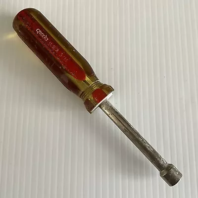 Vintage Credo 5/16  Nut Driver 6-Point Made In USA Anti Roll Handle  • $4.74