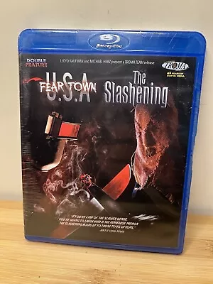 Fear Town U.s.a./the Slashening Blu-ray Disc Double Feature New Factory Sealed • $19.97