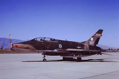 4719 Original Military Aircraft Slide F-100f Super Sabre 56-3922 188tfg Usaf '78 • $3