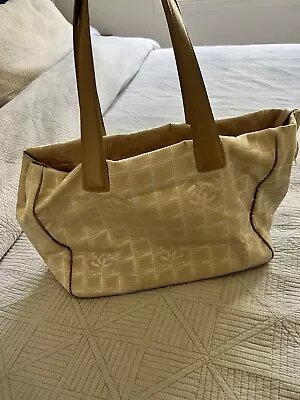 Chanel Canvas Tote  • $400