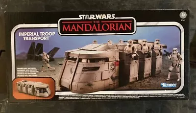 Star Wars Vintage Collection The Mandalorian Imperial Troop Transport New Sealed • $75