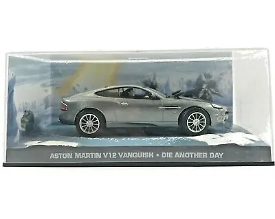 £14.99 • Buy JAMES BOND 007 ASTON MARTIN V12 VANQUISH DIE ANOTHER DAY Model ToyCar Collection
