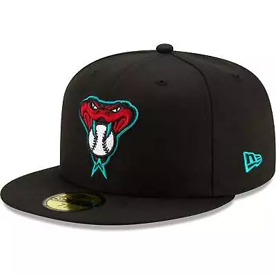 [70546265] Mens New Era MLB ARIZONA DIAMONDBACKS 5950 ON FIELD FITTED - BLACK • $32.99