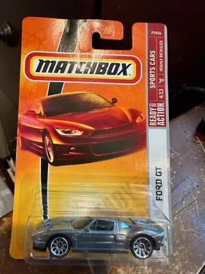 2008 Matchbox Sports Cars Ford GT #18 Silver • $5.99