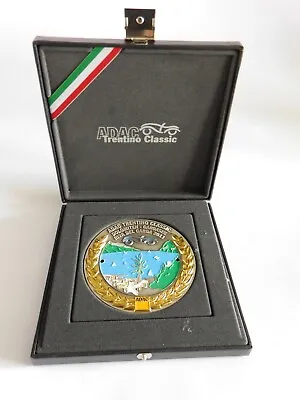 Vintage Porsche Mercedes BMW Automobile Trentino Tour Car Grill Badge Emblem Box • $179.95