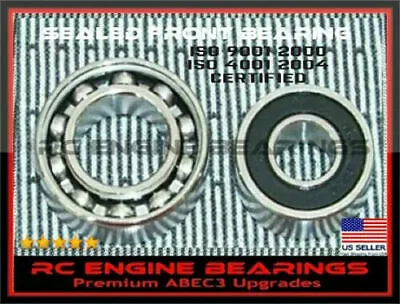 OS Engine 25 F / F32  ROYAL 21 25 28 Norvel 25  TT 25 ABEC3c3 RC Engine BEARINGS • $5.89