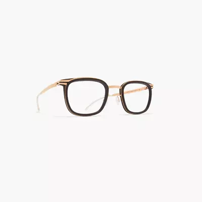 Eyewear Mykita Cedar 48 24 135 C 307 Ebony Brown Gold 100% Authentic • $391.57