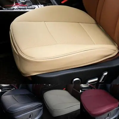 Deluxe Front Seat Cover Full Surround Chair Cushion Mat Pad Auto Car PU Leather • $20.99