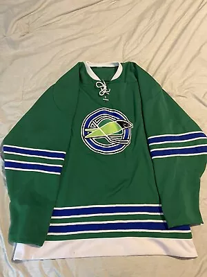 Replica Blank Oakland Seals NHL  Jersey Vintage Green XL • $150