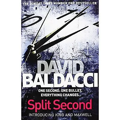 Split SecondDavid Baldacci- 9781447293507 • £3.26