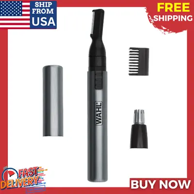 Wahl Nose Ear Trimmer Neck Hair Eyebrow Groomer Clippers Micro Personal Shaver • $14.95