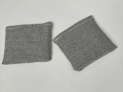 Handmade 2 Gray Unisex Rice Bags (Hand Warmers) Hot/Cold Fits In Pocket • $5