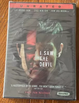 I Saw The Devil DVD Unrated Lee Byung-Hun Choi Min-Sik Factory Sealed NEW • $10